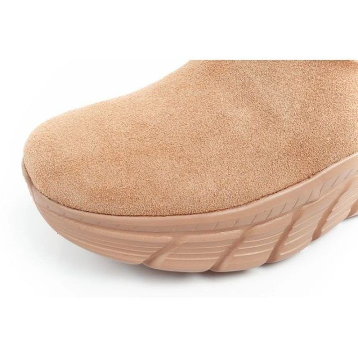 Moteriški pašiltinti aulinukai Skechers, rudi