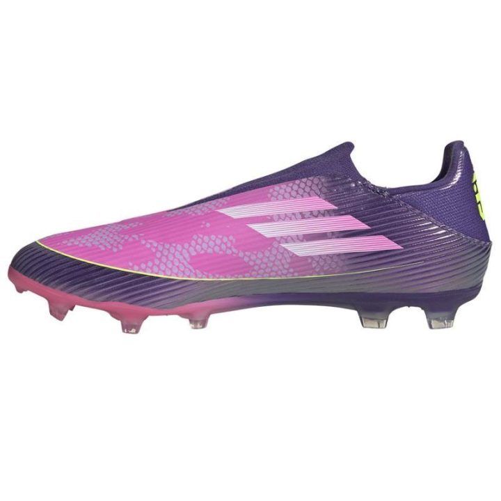 Vaikiški futbolo bateliai be raištelių adidas F50 Lamine Yamal