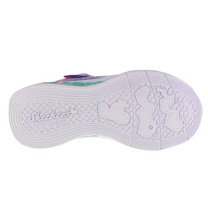 Sportbačiai mergaitėms Skechers Flutter Heart Lights, įvairiaspalviai