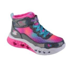Sniego batai mergaitėms Skechers Flutter Heart Lights, įvairiaspalviai