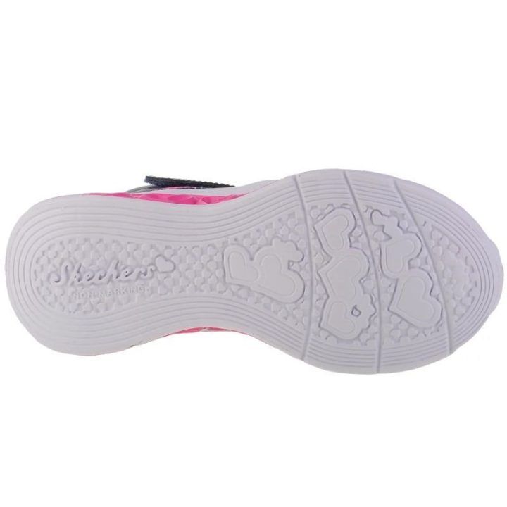 Sniego batai mergaitėms Skechers Flutter Heart Lights, įvairiaspalviai
