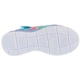 Sportbačiai mergaitėms su lipuku Skechers Mermaid Dreams, mėlyni