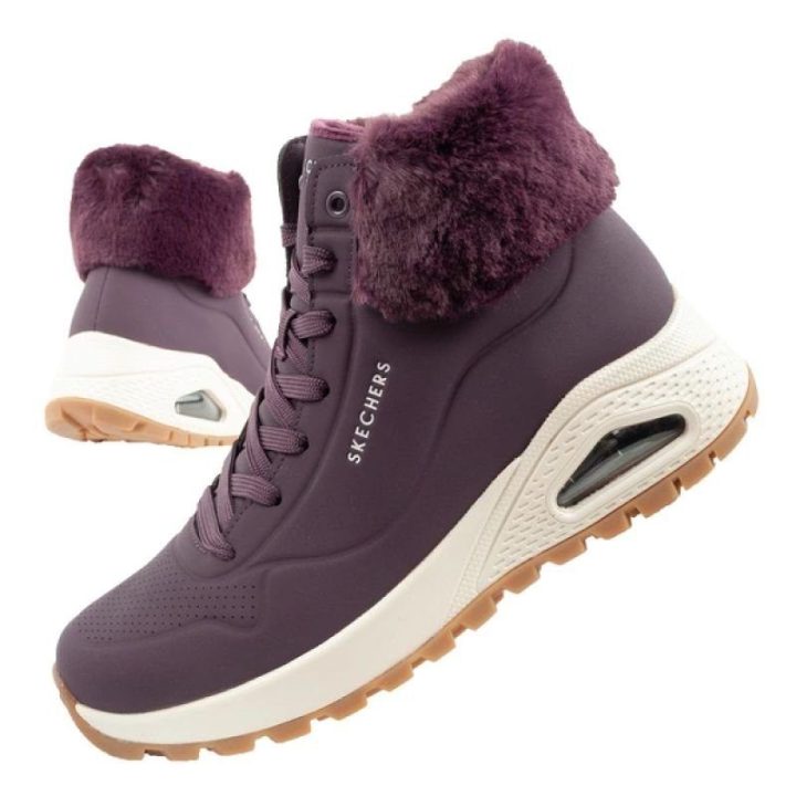 Moteriški laisvalaikio batai Skechers Uno Rugged Fall Air, violetiniai