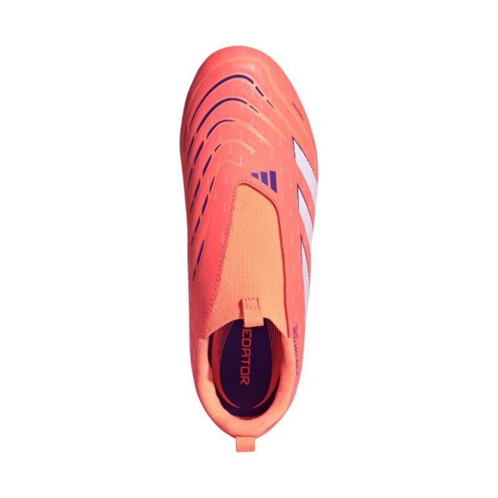 Futbolo bateliai berniukams be raištelių adidas Predator League