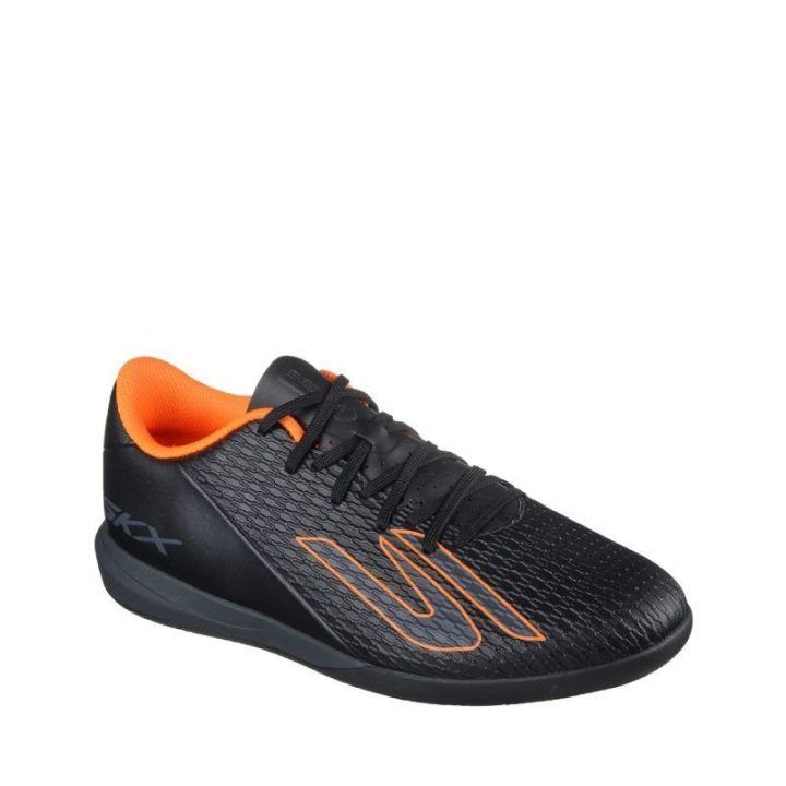 Vyriški futbolo bateliai Skechers Club IC, juodi ir oranžiniai