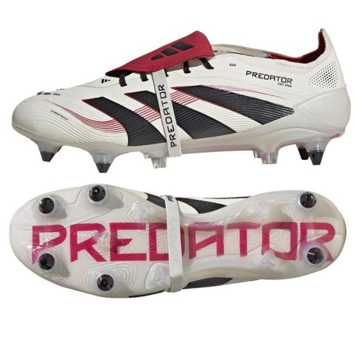 Vyriški futbolo bateliai adidas Predator Elite FT SG, balti