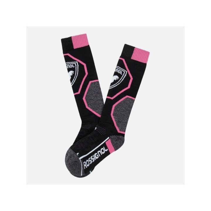 Vaikiškos slidinėjimo kojinės Rossignol Speed Comfort, rožinės