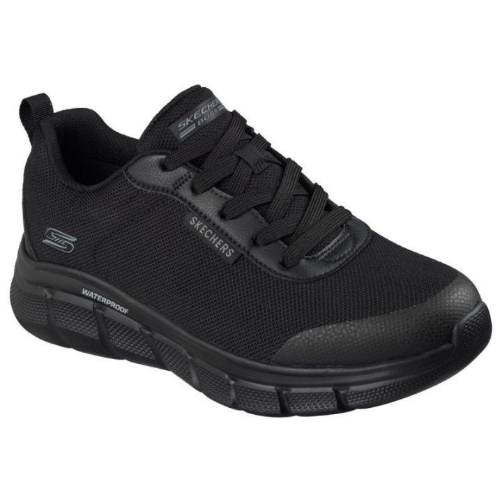 Vyriški neperšlampami sportbačiai Skechers BOBS Sport, juodi