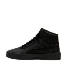 Moteriški pašiltinti sportbačiai Puma Carina 3.0 Mid WTR, juodi