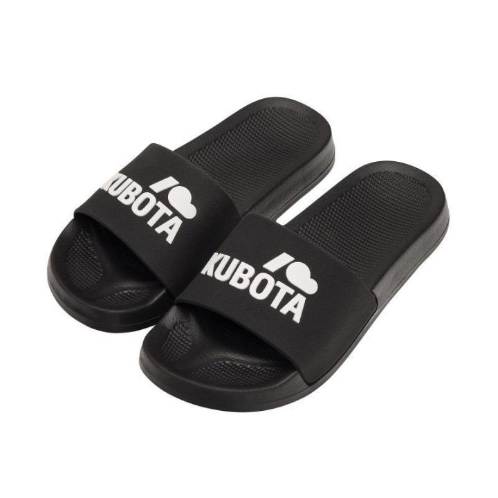Moteriškos šlepetės baseinui su 2 cm padu Kubota Basic, juodos