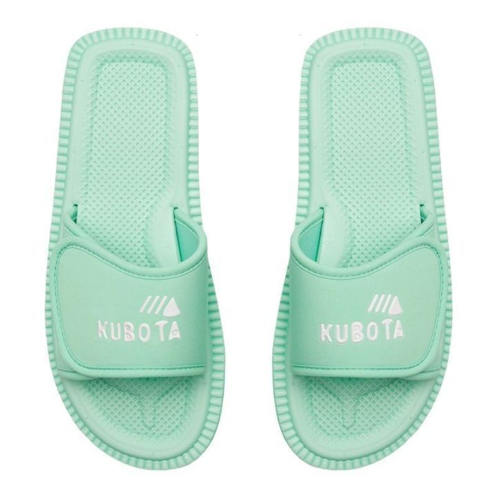 Moteriškos šlepetės Kubota Flow, pastelinės žalios