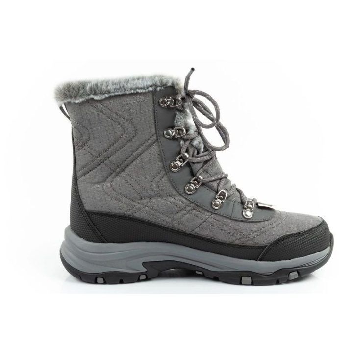 Moteriški pašiltinti sniego batai Skechers Trego-Cold