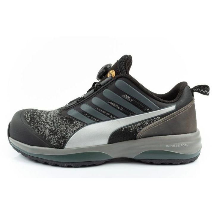 Darbo batai S1P Puma Charge Black Disc Low, juodi