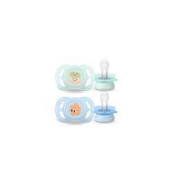 Čiulptukai Philips Avent Ultra Start, 0–2 mėn., 2 vnt., pabaisiukai