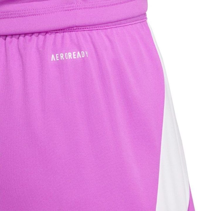 Vyriški futbolo šortai adidas Tiro 24, violetiniai