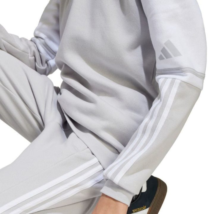 Vaikiškas medvilninis džemperis adidas Squadra 25, pilkas