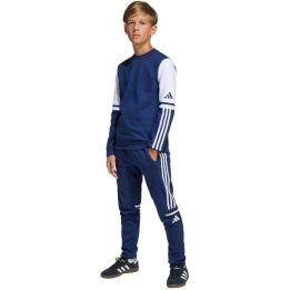Vaikiškas medvilninis džemperis adidas Squadra 25, tamsiai mėlynas