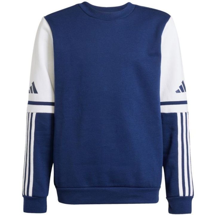 Vaikiškas medvilninis džemperis adidas Squadra 25, tamsiai mėlynas