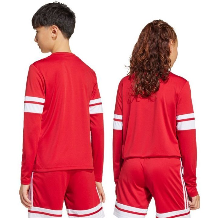 Vaikiški futbolo marškinėliai adidas Squadra 25, raudoni ir balti