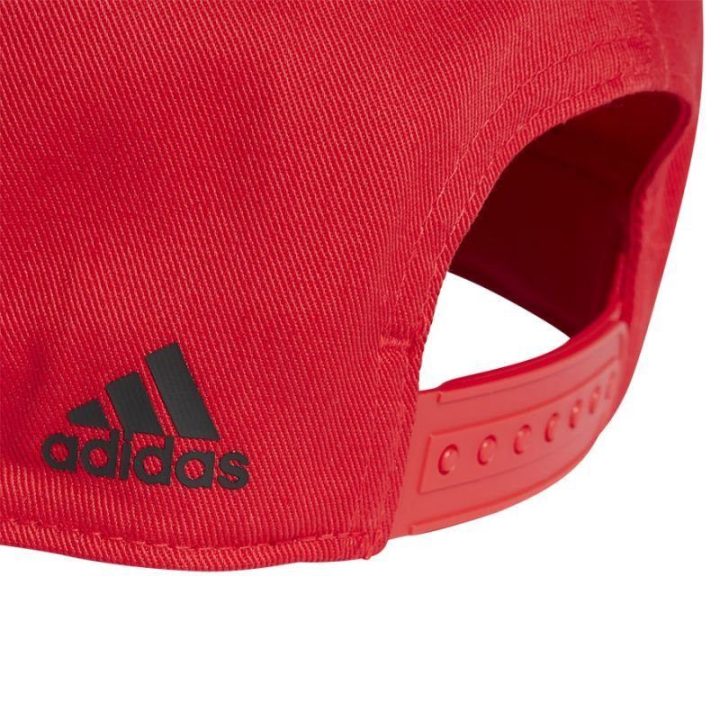 Uniseks kepurė su reguliuojamu užsegimu adidas Daily, raudona