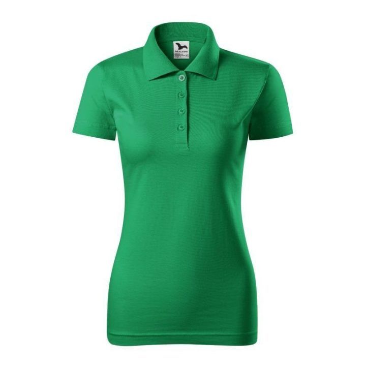 Moteriški medvilniniai polo marškinėliai Malfini Single J