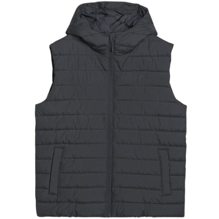 Vyriška liemenė su gobtuvu 4F M192, juoda