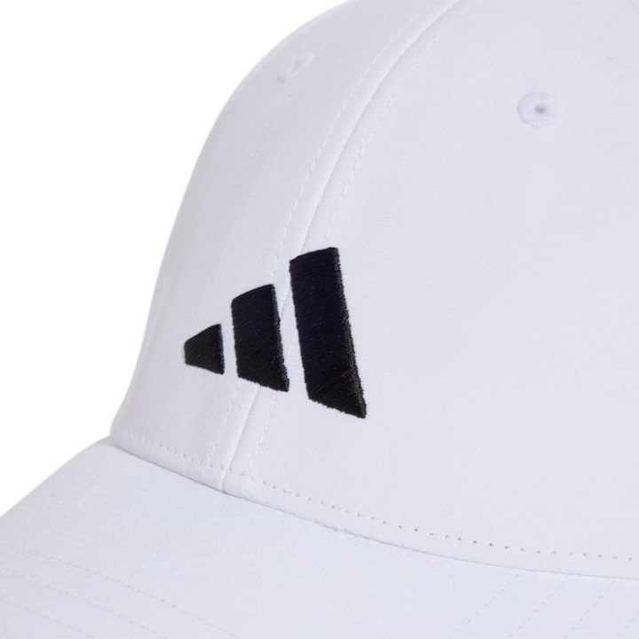 Kepurė su snapeliu adidas New Logo Embroidered Baseball, balta