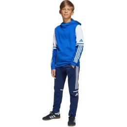 Vaikiškas džemperis su gobtuvu adidas Squadra 25, mėlynas