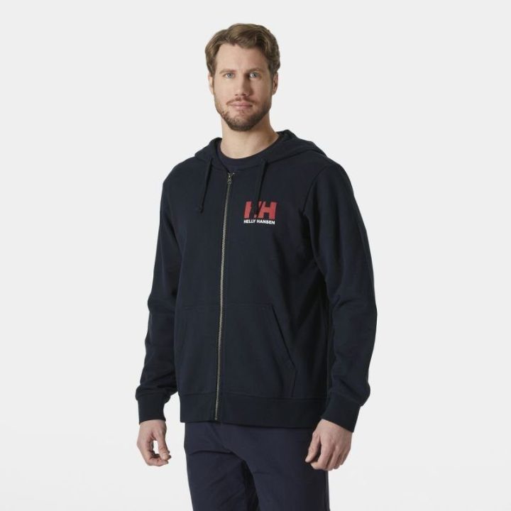 Vyriškas medvilninis džemperis su gobtuvu Helly Hansen HH Logo