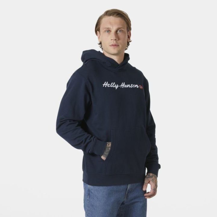 Vyriškas medvilninis džemperis su gobtuvu Helly Hansen Core Graphic