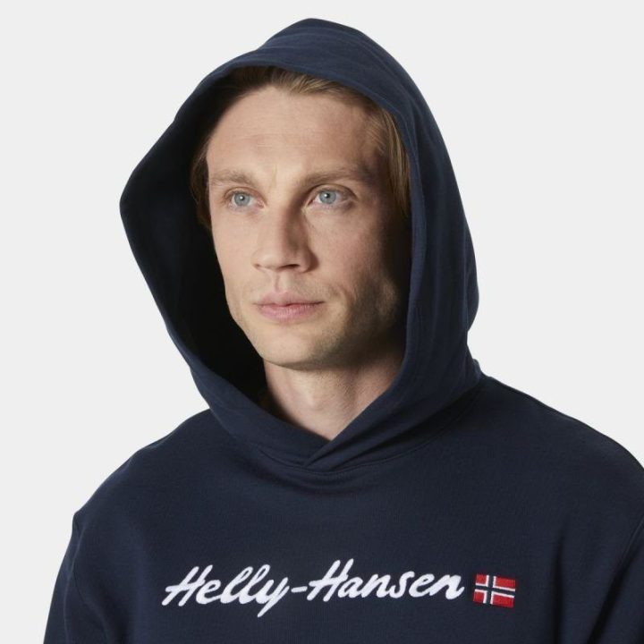 Vyriškas medvilninis džemperis su gobtuvu Helly Hansen Core Graphic