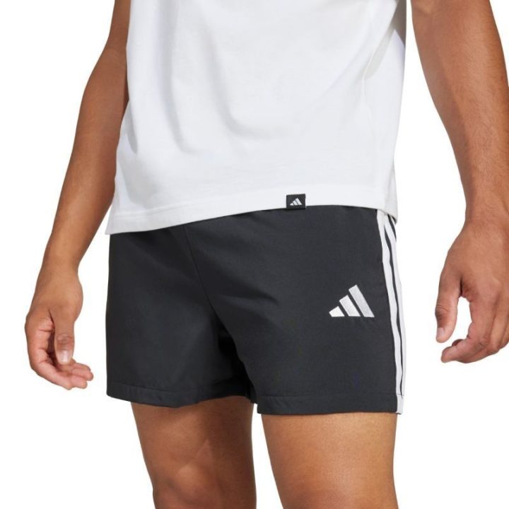 Vyriški šortai adidas Essentials 3-Stripes Chelsea 5-Inch, juodi
