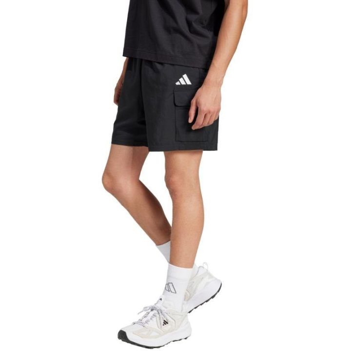 Vyriški kargo šortai adidas Essentials, juodi