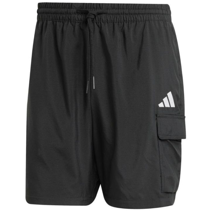 Vyriški kargo šortai adidas Essentials, juodi