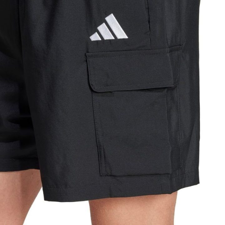 Vyriški kargo šortai adidas Essentials, juodi