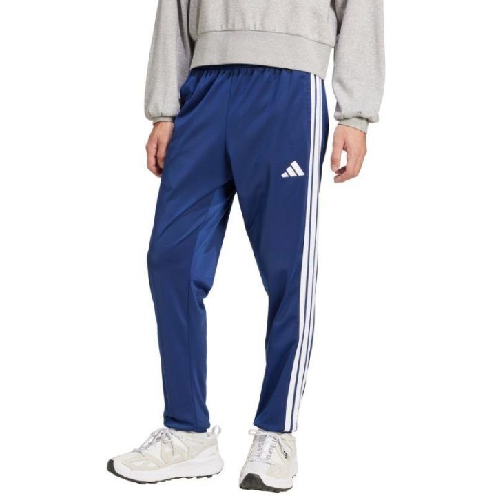 Vyriškos sportinės kelnės adidas 3-Stripes Tricot, tamsiai mėlynos