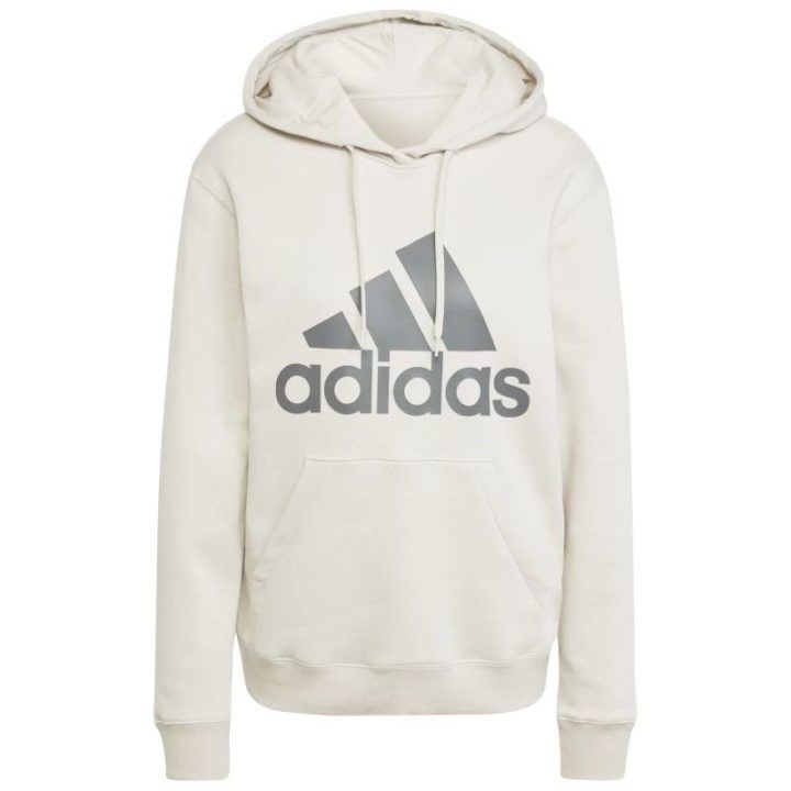 Moteriškas medvilninis džemperis su gobtuvu adidas Essentials Big Logo