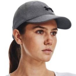 Moteriška kepurė su snapeliu Under Armour Blitzing Adj, pilka