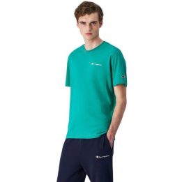 Vyriški medvilniniai marškinėliai Champion SS Tee, žali