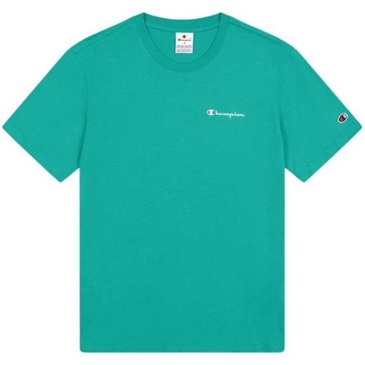 Vyriški medvilniniai marškinėliai Champion SS Tee, žali