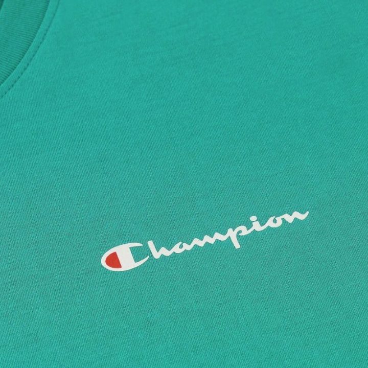 Vyriški medvilniniai marškinėliai Champion SS Tee, žali