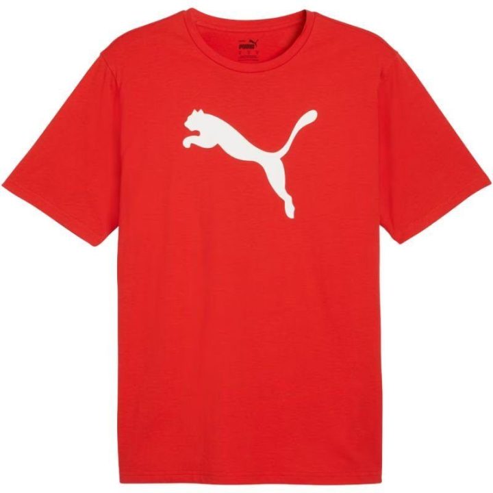 Vyriški medvilniniai marškinėliai Puma TeamRISE, raudoni