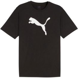 Vyriški medvilniniai marškinėliai Puma TeamRISE, juodi