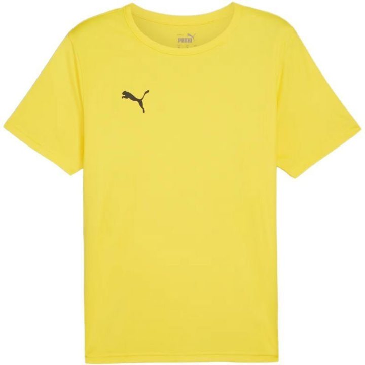 Vyriški futbolo marškinėliai Puma teamRISE, geltoni