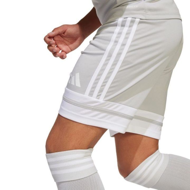 Vaikiški šortai su vidiniu raišteliu adidas Squadra 25, pilki