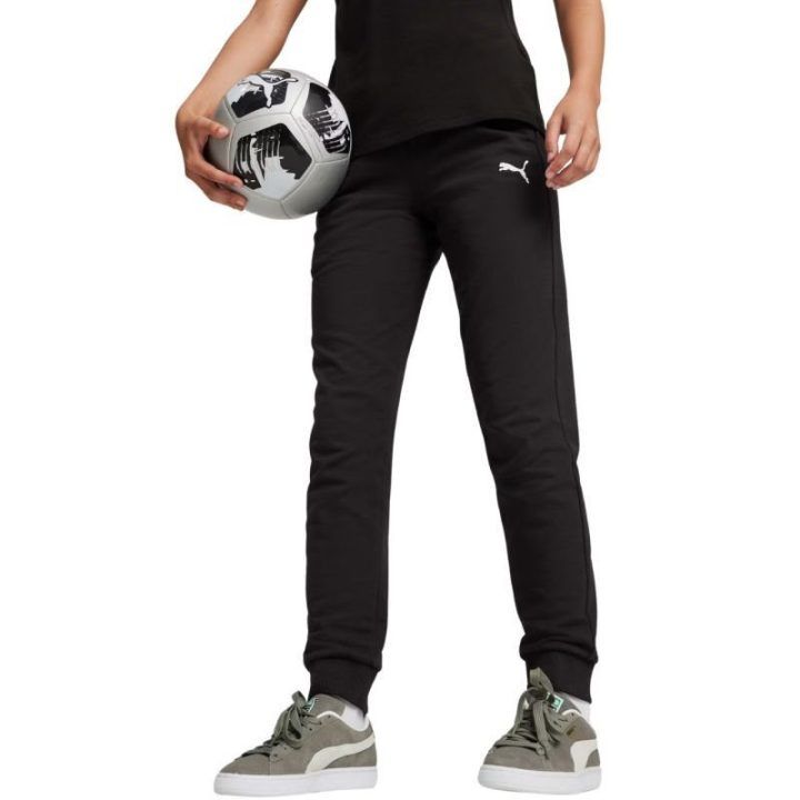 Moteriškos sportinės kelnės Puma Team Goal Casuals, juodos