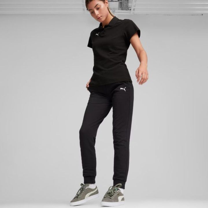 Moteriškos sportinės kelnės Puma Team Goal Casuals, juodos