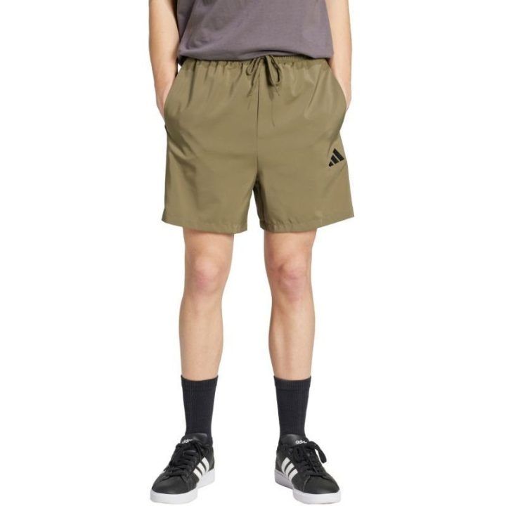 Vyriški šortai adidas Essentials 3-Stripes Chelsea, alyvuogių