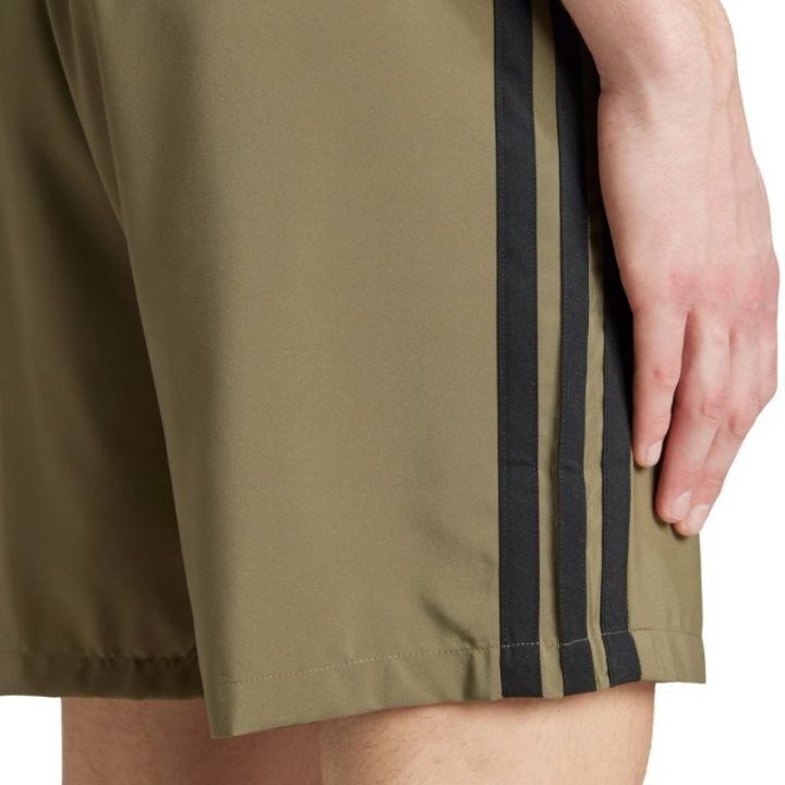 Vyriški šortai adidas Essentials 3-Stripes Chelsea, alyvuogių