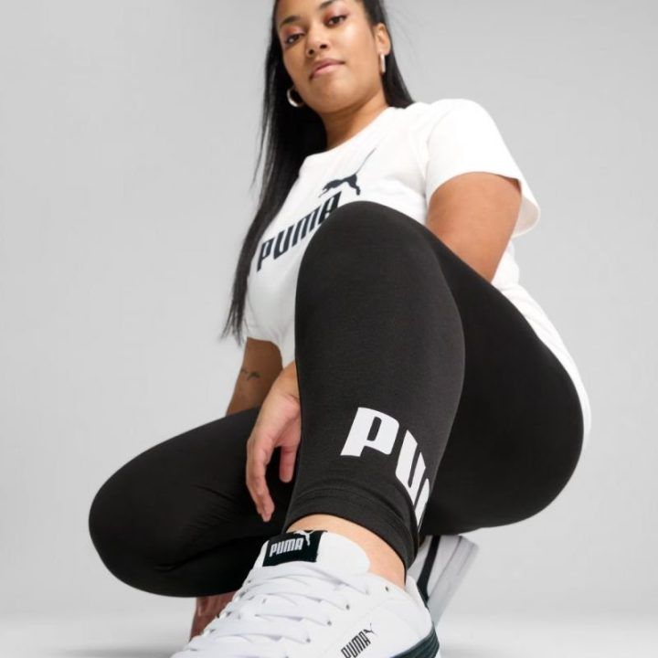 Moteriškos ilgos tamprės Puma ESS No.1 Logo, juodos